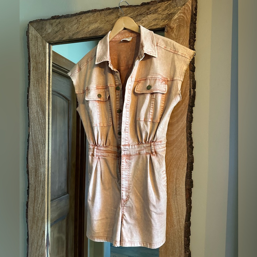 Orange Romper